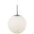 Nordlux Luce pendente Cafe 30 E27 Argento - Vetro | Max. 25W