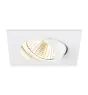 SLV New Tria Universale 68 Faretti Aluminium Bianca Piazza 8.6W 600lm 38D - 925-930-940 CCT | Ritaglio 68mm - Miglior Resa Cromatica - Dimmerabile 