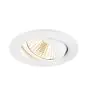 SLV New Tria 68 Faretti Aluminium Bianca  Il Giro 11W 700lm 38D - 918-930 Dim To Warm | Ritaglio 68mm -  Miglior Resa Cromatica