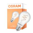 Osram Vintage 1906 LED Classic Slim E27 Pera Filamento Chiara 4.6W 470lm - 922 Bianco Molto Caldo | Miglior Resa Cromatica - Dimmerabile - Sostitutiva 40W