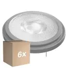 Confezione Multipack 6x Ledvance Superior Faretti LED Riflettore G53 AR111 11.7W 800lm 24D - 930 Luce Calda | Miglior resa cromatica - Dimmerabile - Sostitua 75W